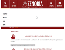 Tablet Screenshot of inzenobia.it